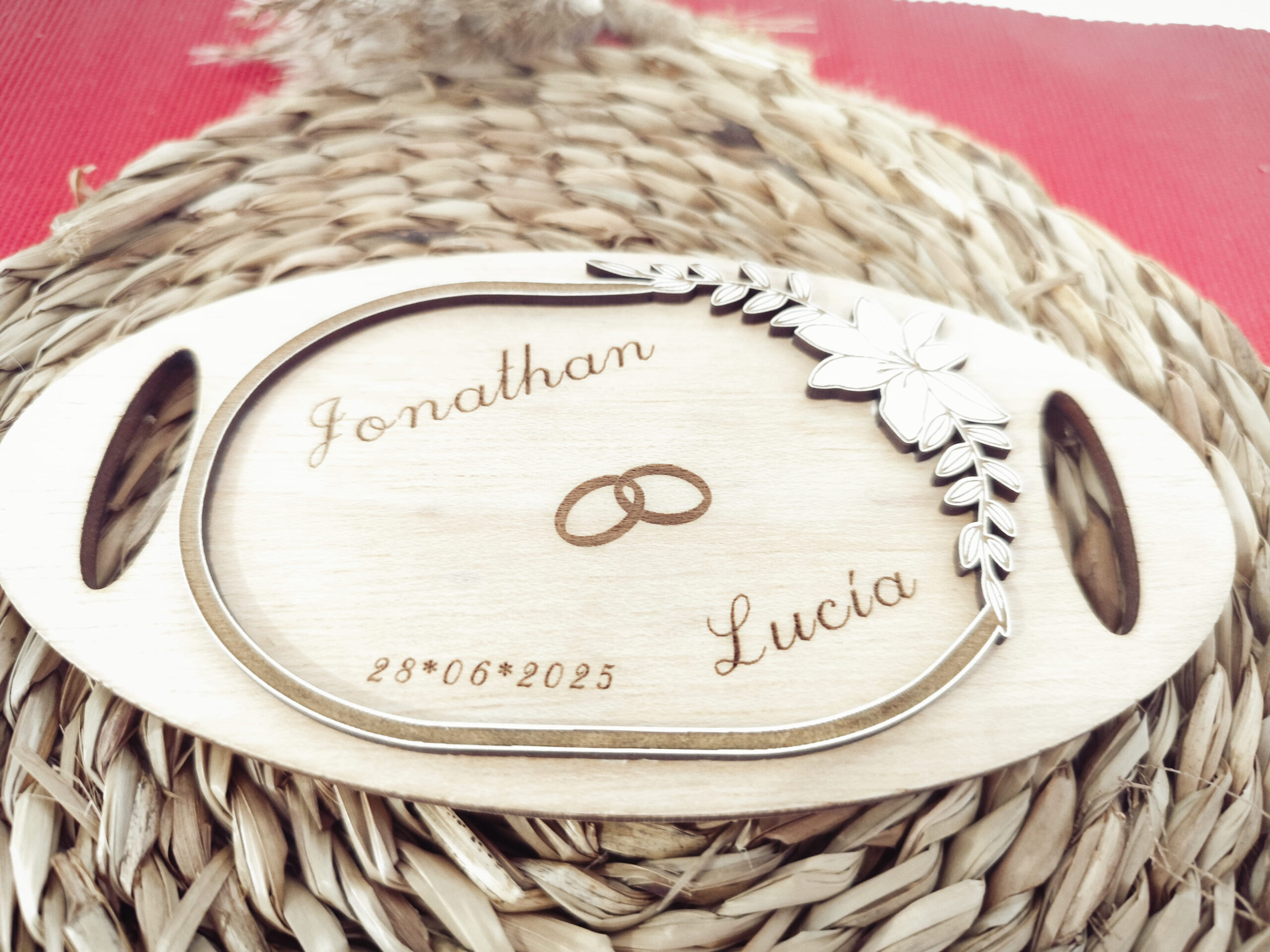 Bandeja-boda-para-arras Bandeja para arras de boda personalizada